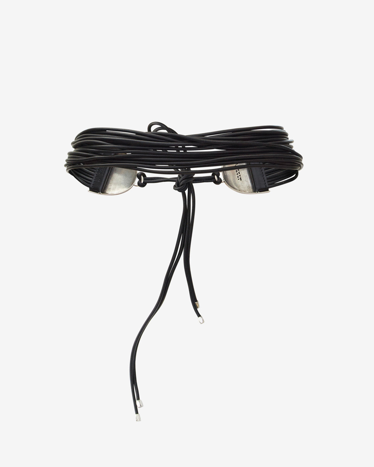 Gürtel brandy Woman Black and silver 1