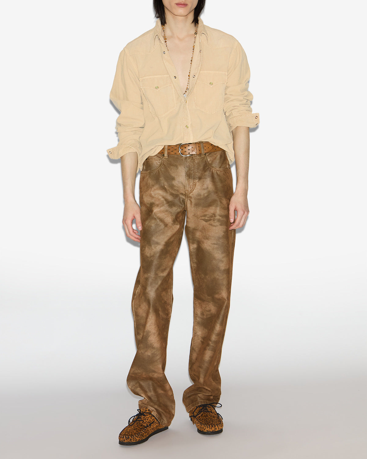 Hemd vasco Man Beige 4
