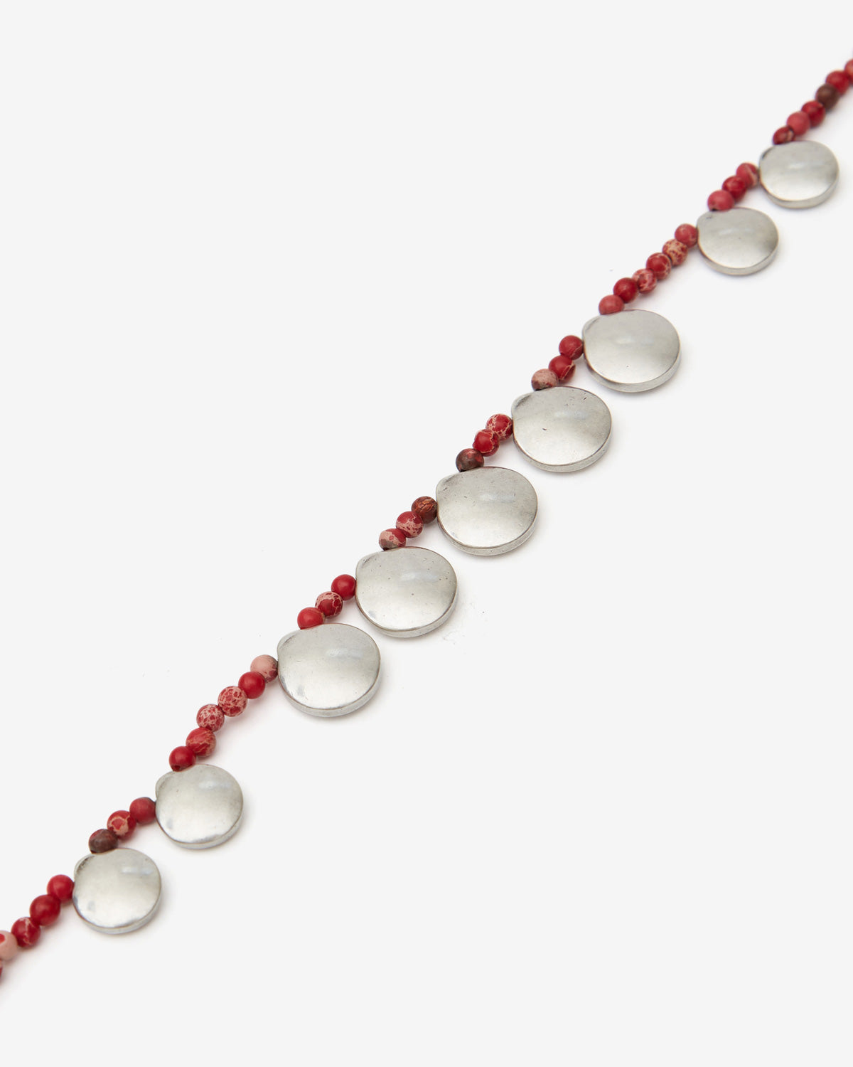 Collier adriel Woman Rouge rio-argenté 2