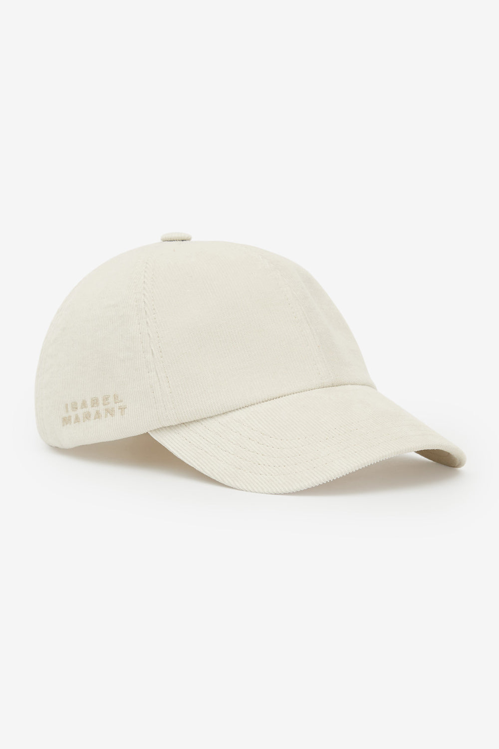 Casquette tomas en velours côtelé - Écru - Woman - 1