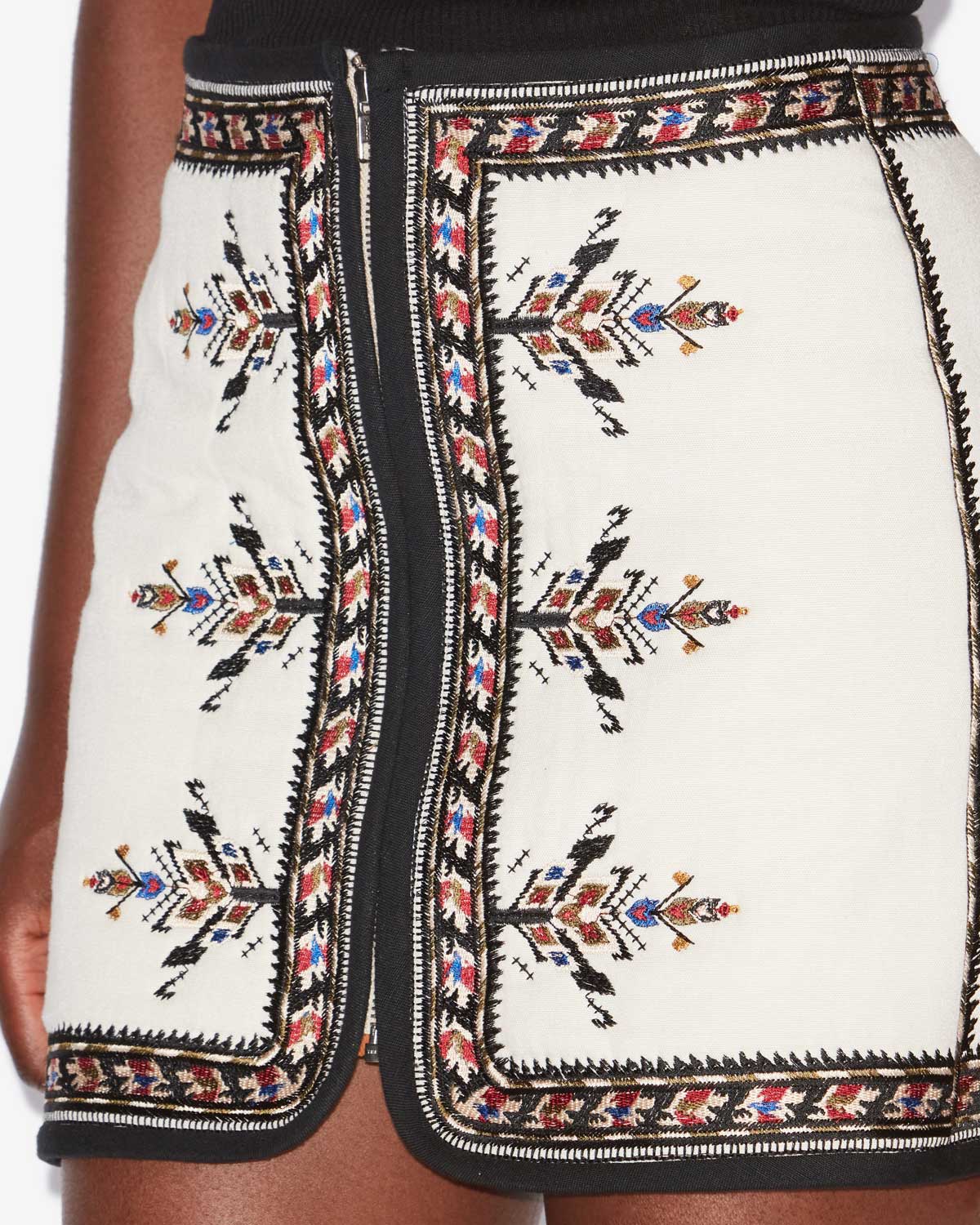 Zeria skirt Woman Ecru 2