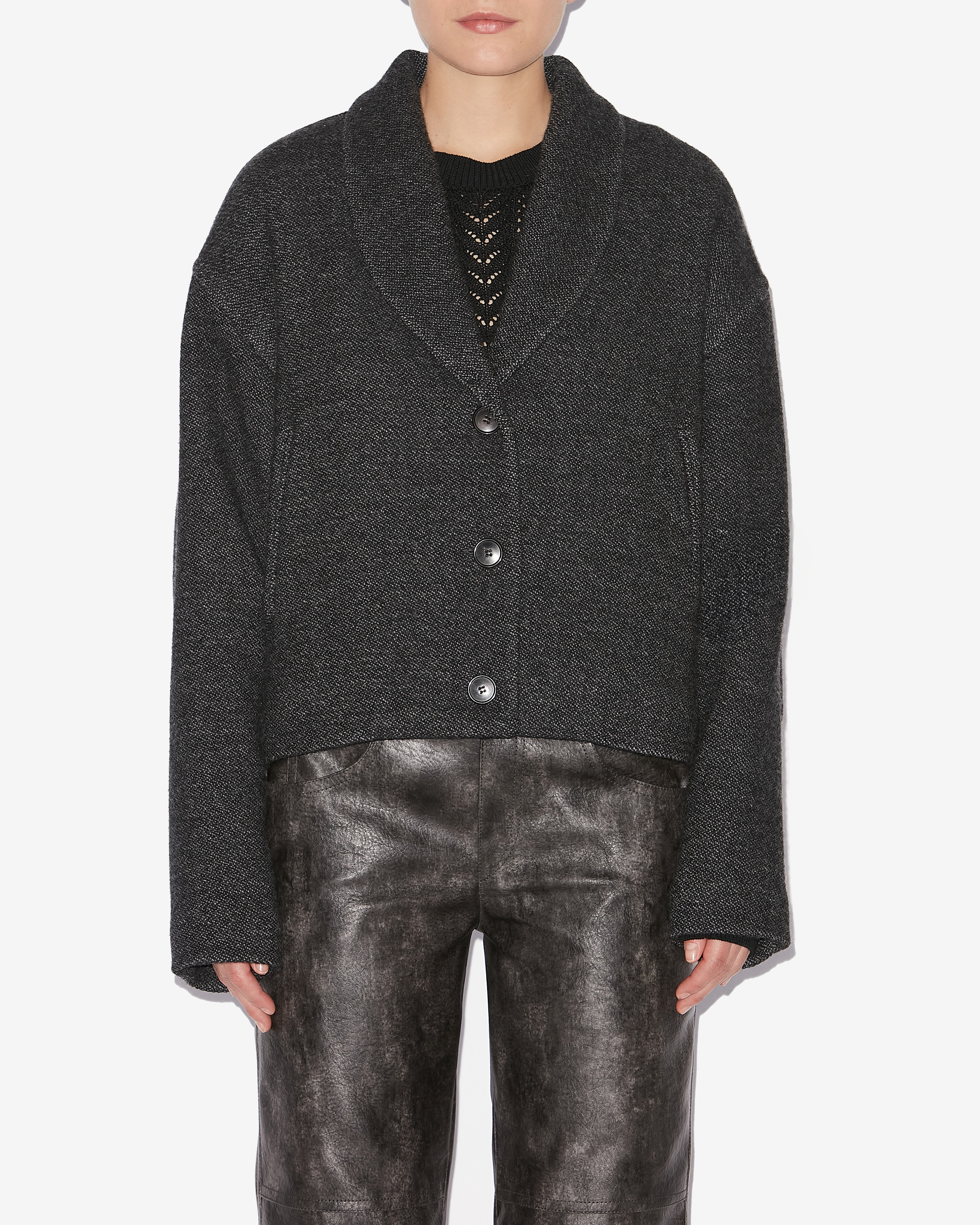 Lanna coat Woman Anthracite 4