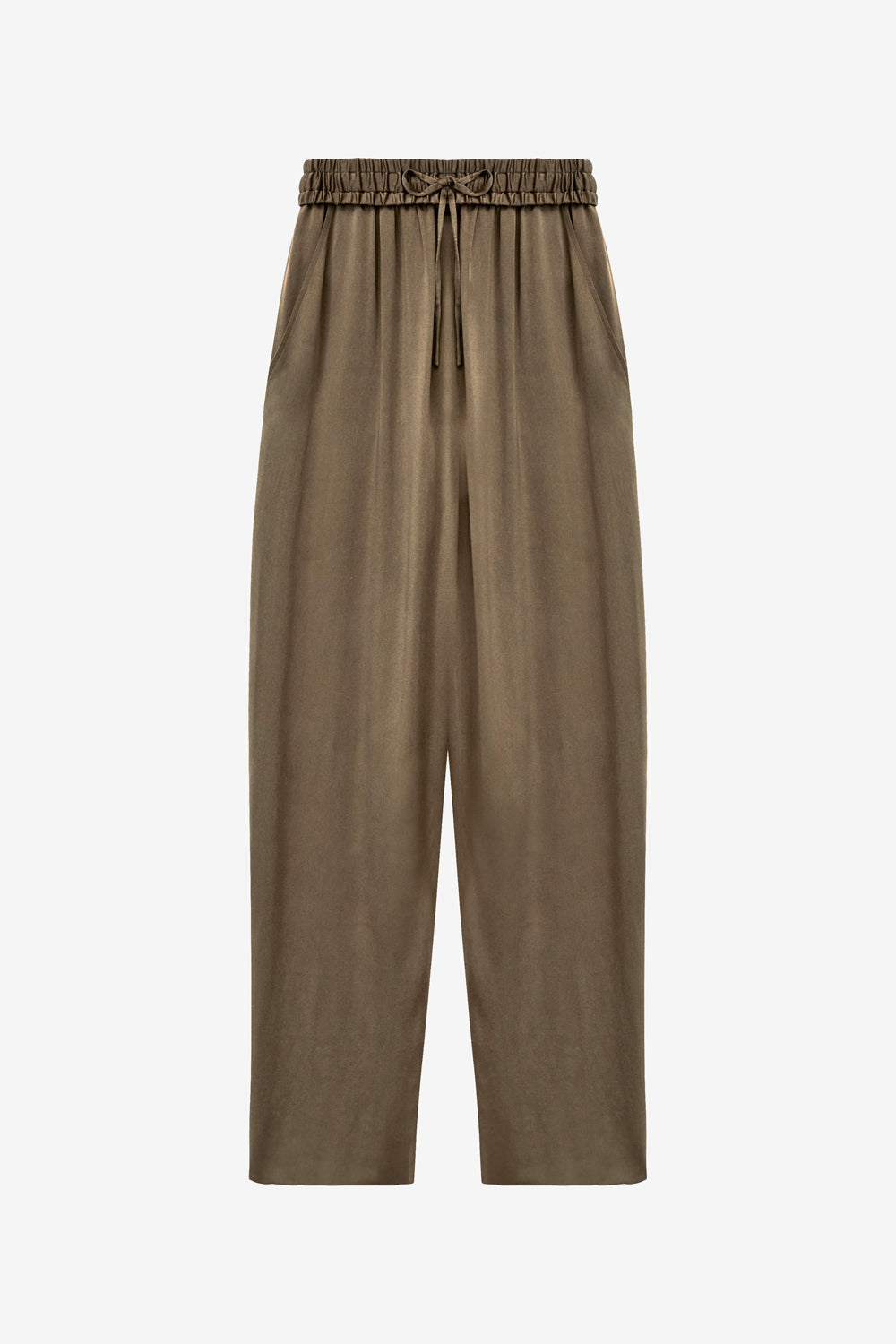 Kendry satin pants - Bronze - Woman - 1