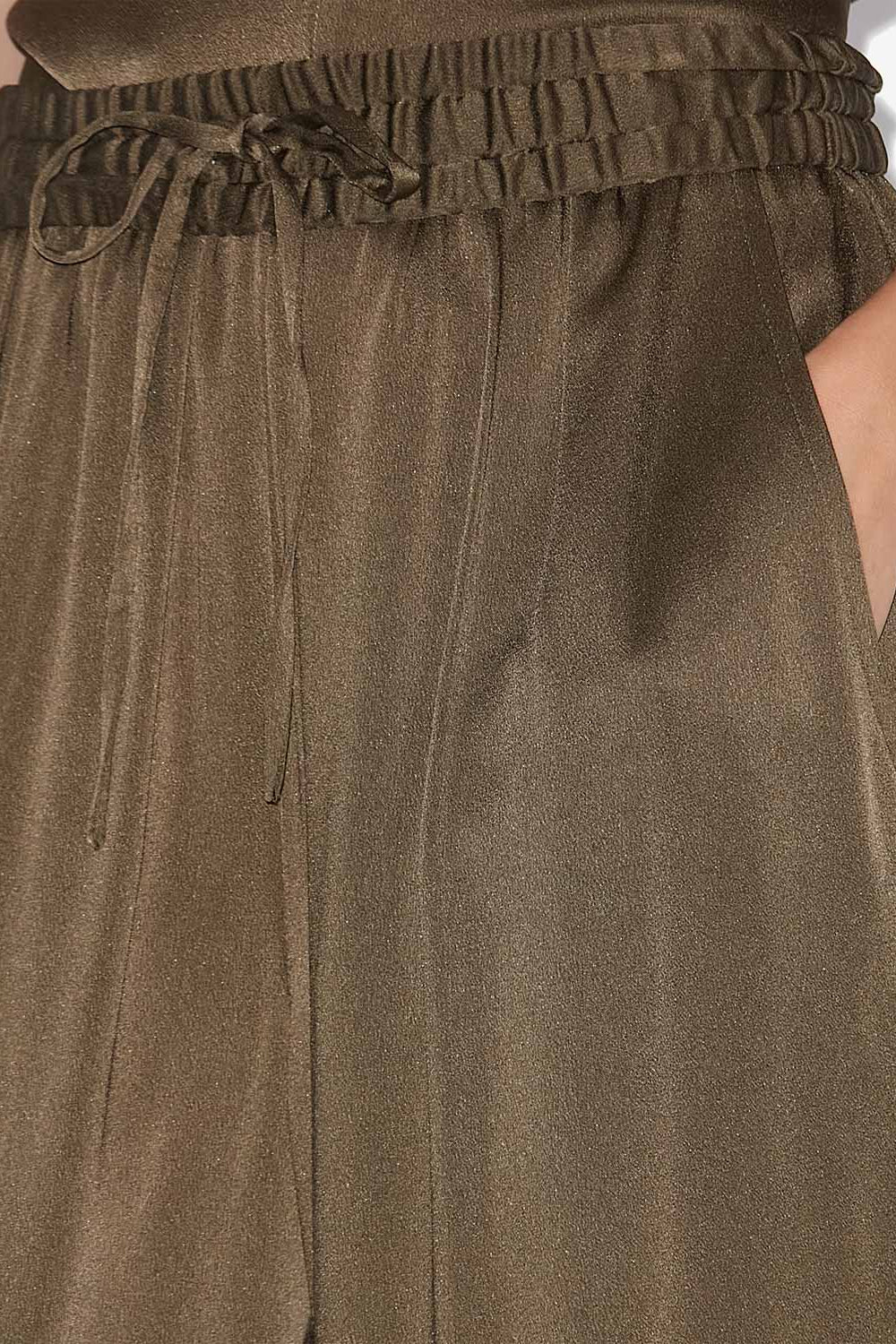Kendry satin pants - Bronze - Woman - 3