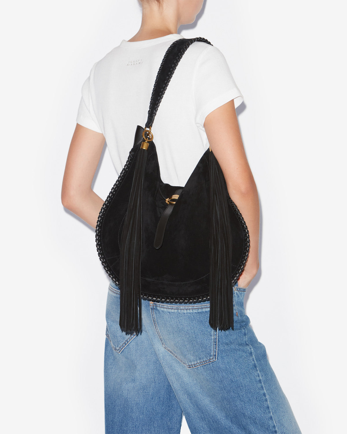 Bolso oskan hobo folk Woman Negro 4