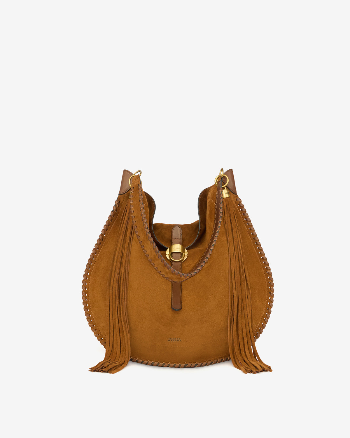 Oskan hobo folk bag Woman Cognac 5