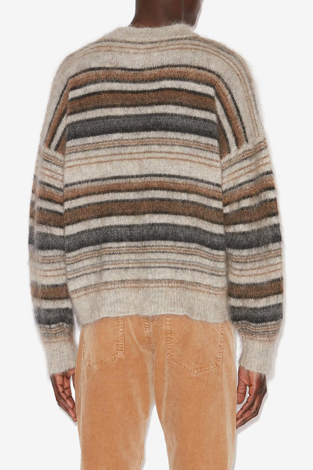 Drussellh アルパカニット セーター - Camel - Man - 5