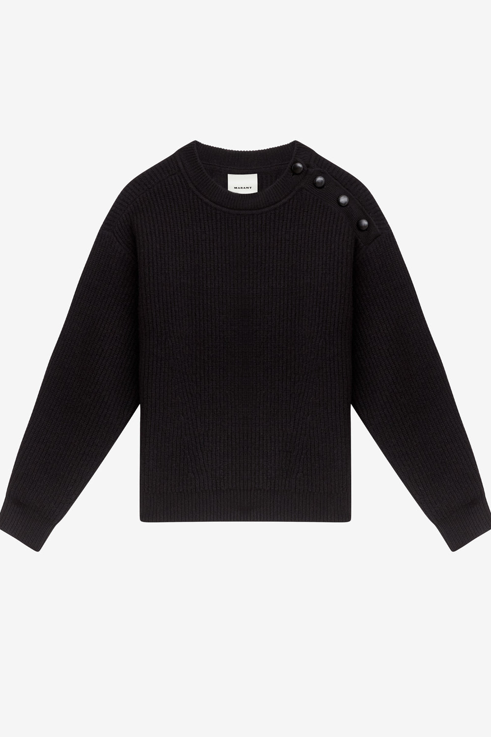 Maglione rudel in lana merino - Nero - Man - 1