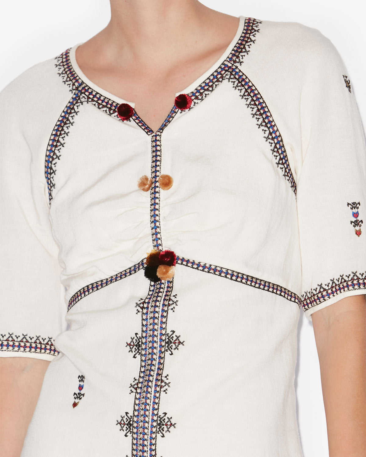 Kleid zatini Woman Naturfarben 2