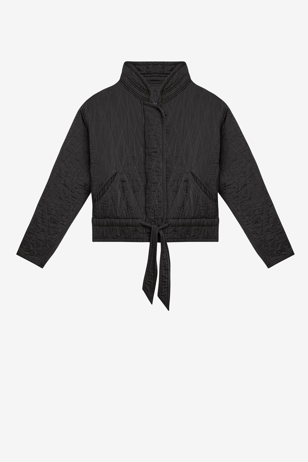 Veste courte selane inspiration baroudeur - Noir - Woman - 1