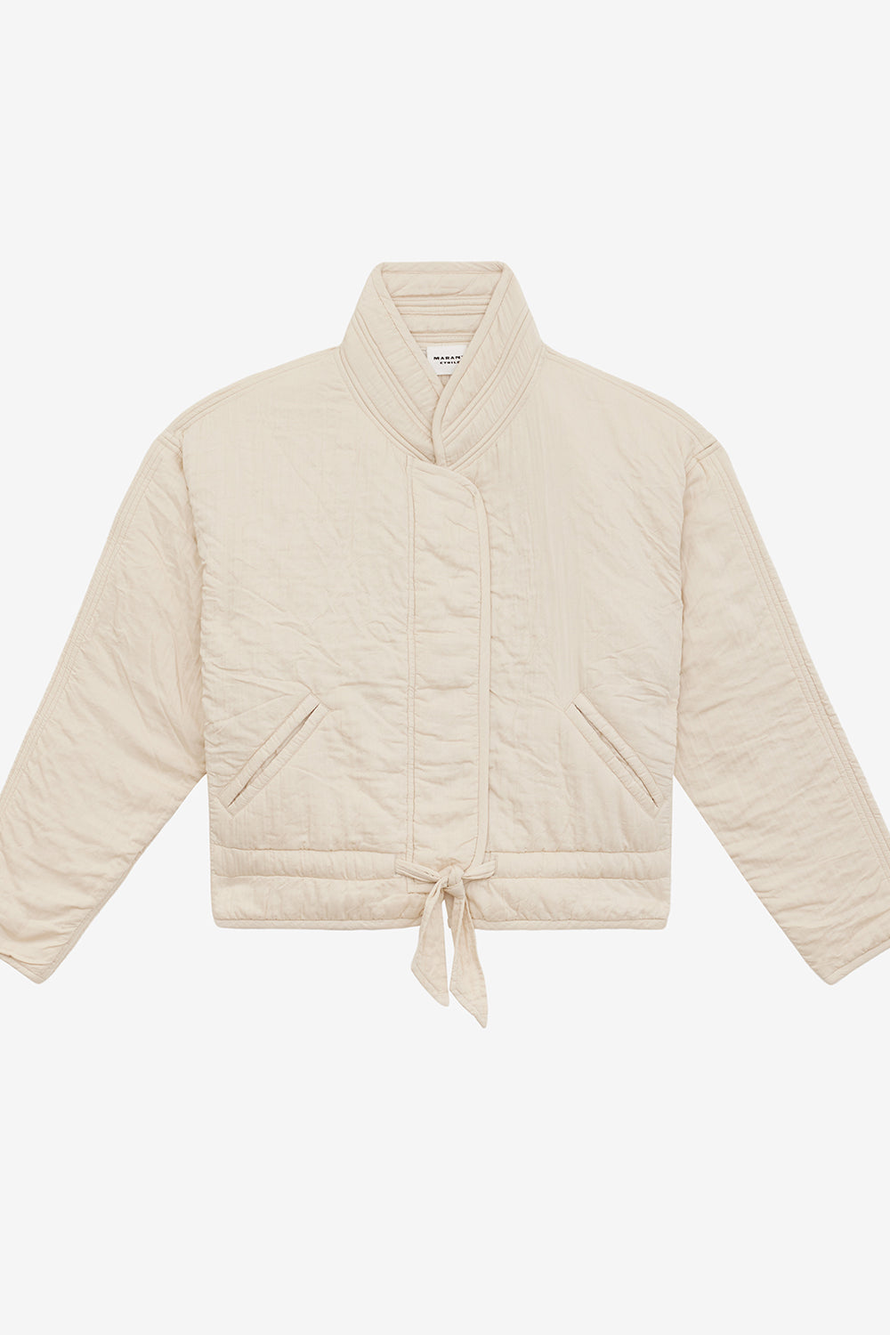 Selane short adventurer style jacket - Ecru - Woman - 1