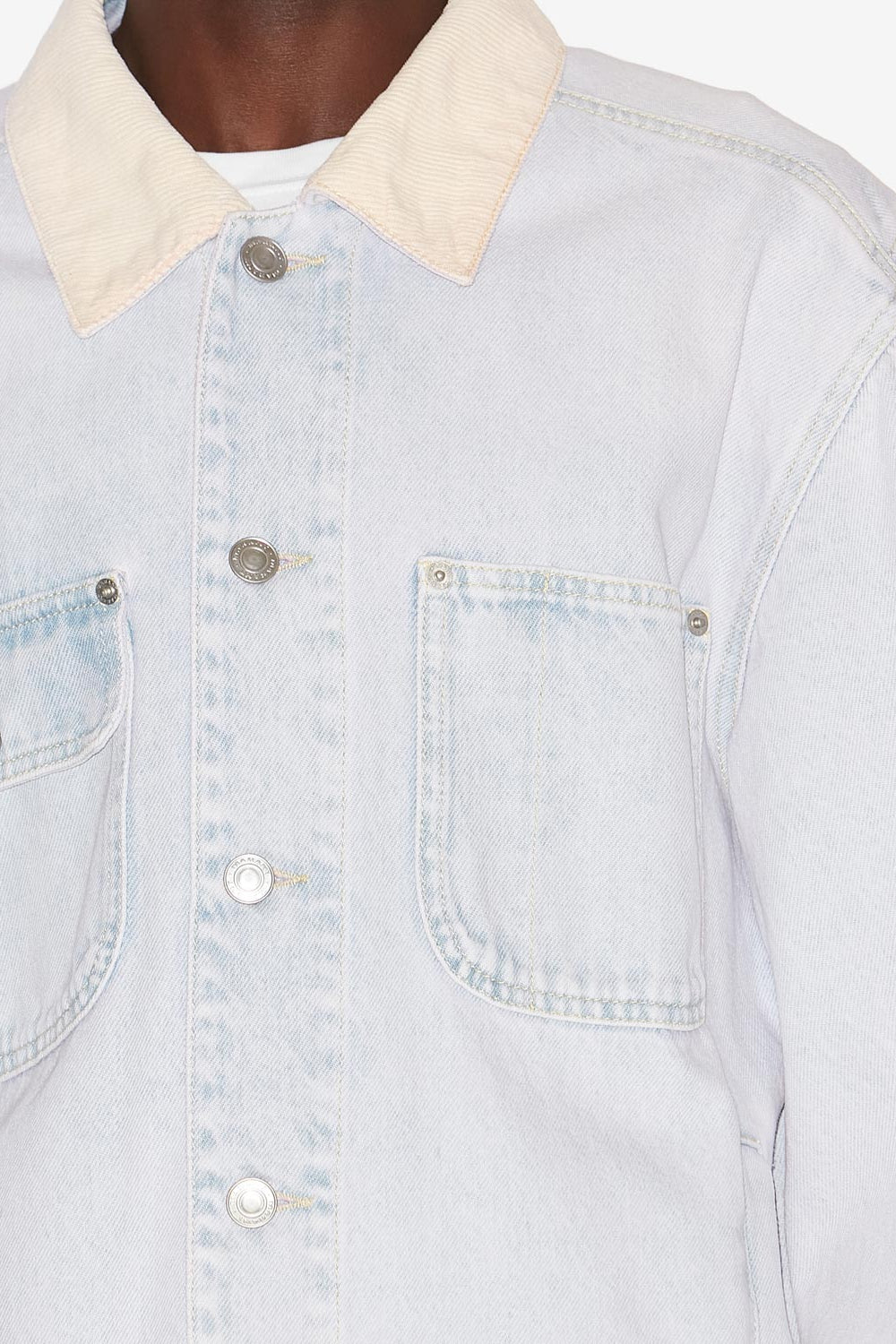 Jacke jotham aus denim - Hellblau - Man - 3