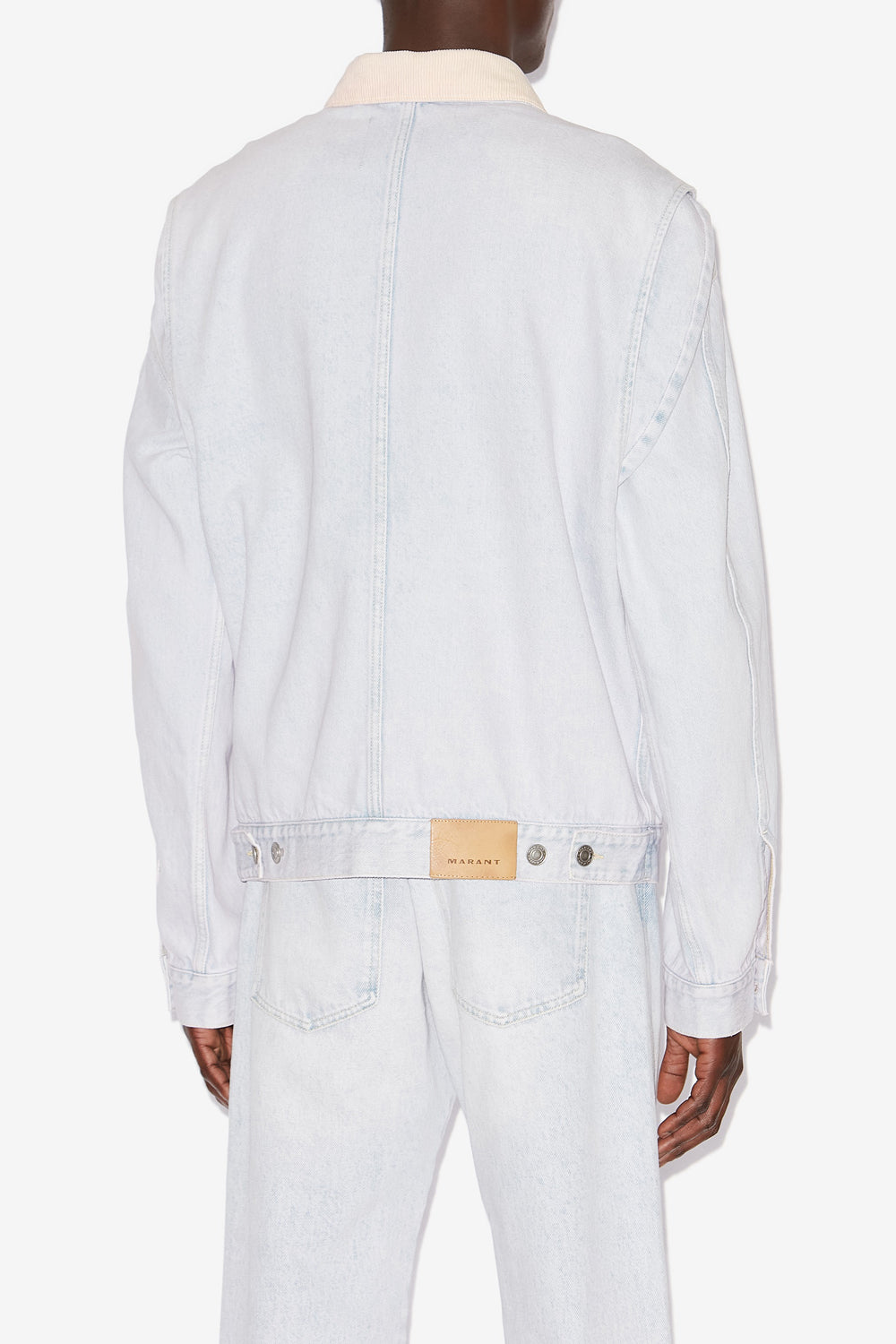 Jacke jotham aus denim - Hellblau - Man - 5