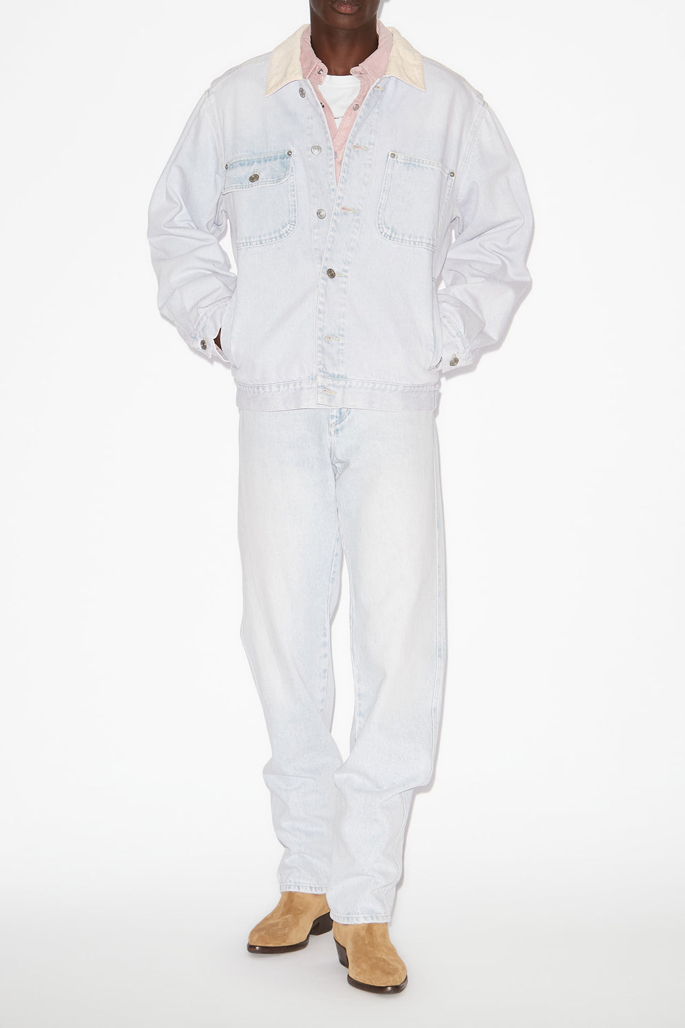 Jacke jotham aus denim - Hellblau - Man - 2