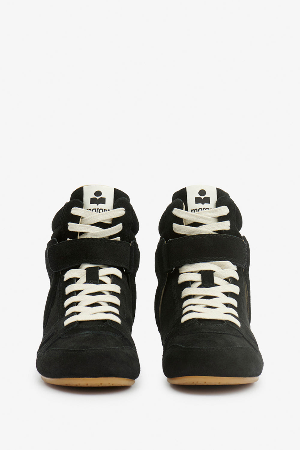 Senny high suede leather sneakers - Black - Woman - 4