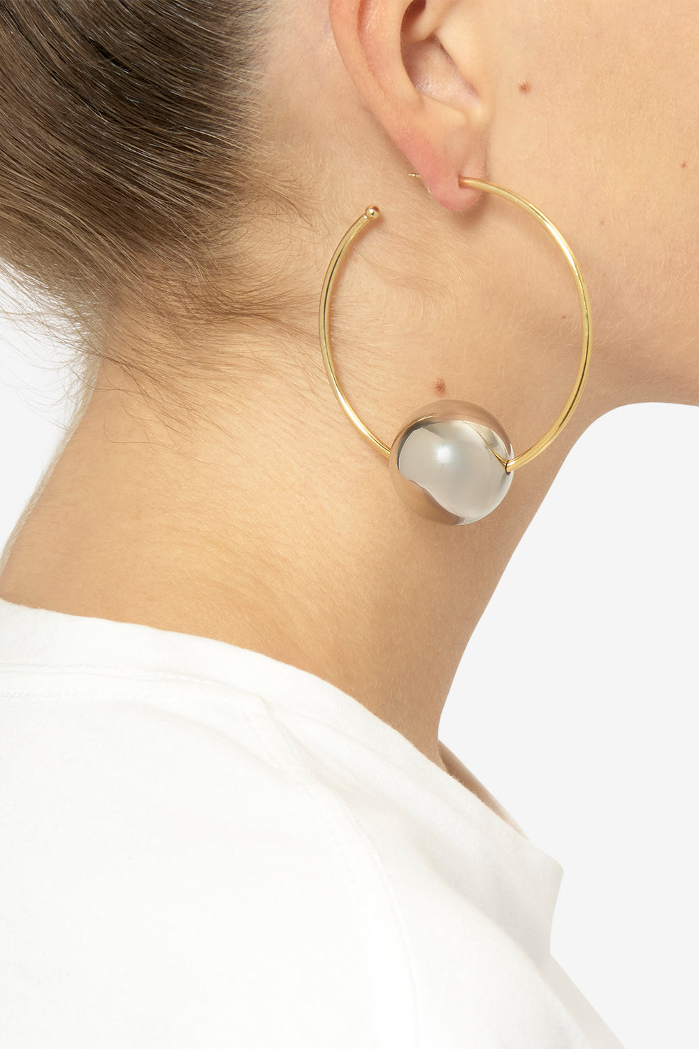 Orecchini elina - Gold-silver - Woman - 2