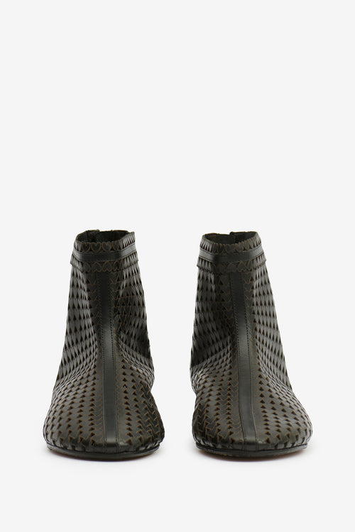 Ferix 가죽 부츠 - 검은색 - Woman