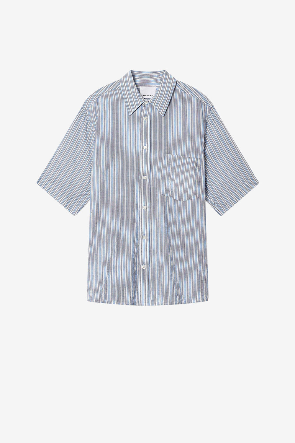 Camicia in cotone oxford labilio - Blu - Man - 1