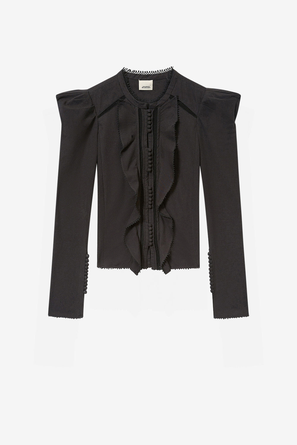 Camisa calina de algodón - Negro - Woman