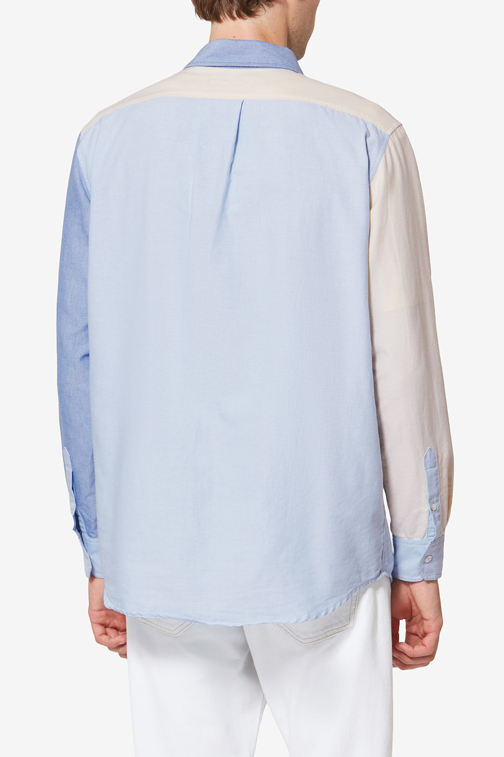 Chemise patchwork nathael en coton oxford - Multicolor - Man - 5