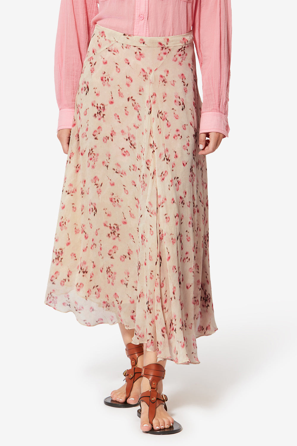 Lycia muslin skirt - Beige - Woman - 4