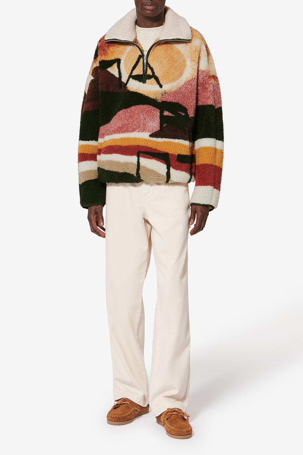 Fleecejacke marley mit wüstenprint - Mehrfarbig - Man - 2