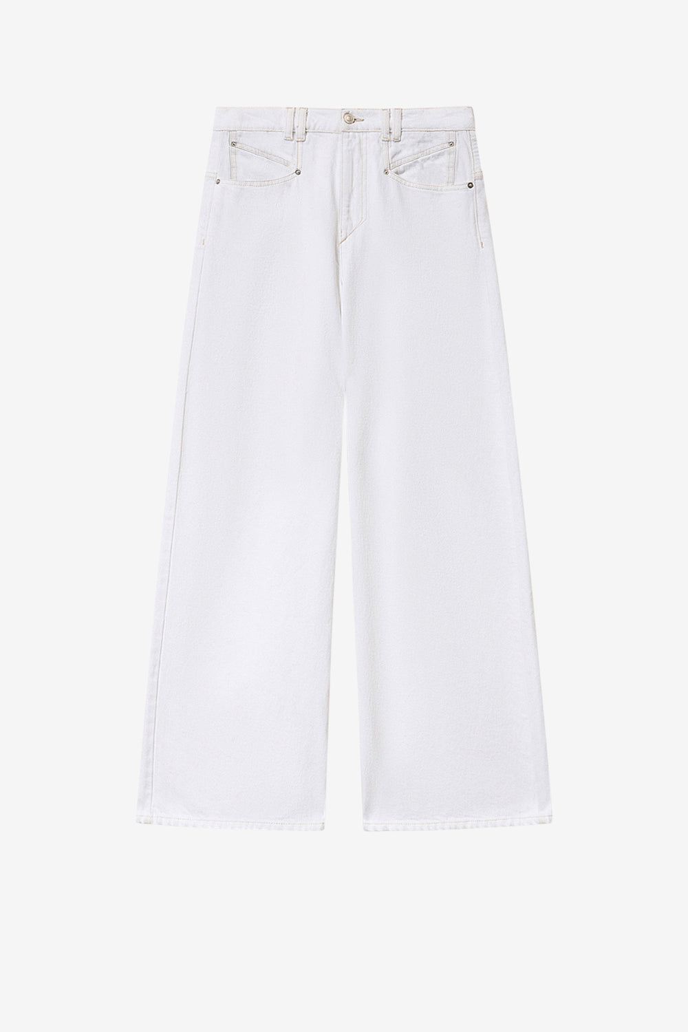 Pantaloni lemony in cotone - Bianco - Woman