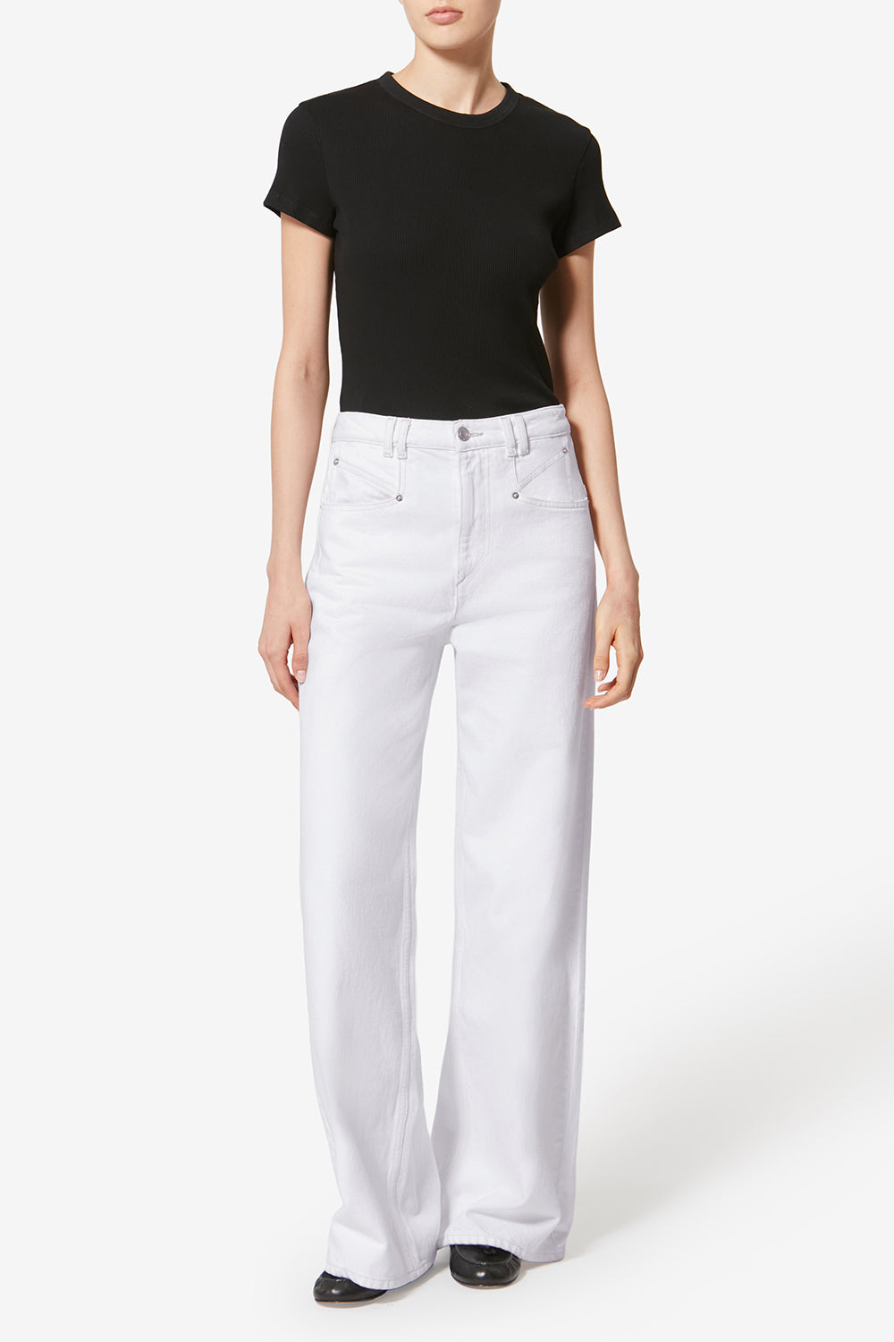 Pantaloni lemony in cotone - Bianco - Woman