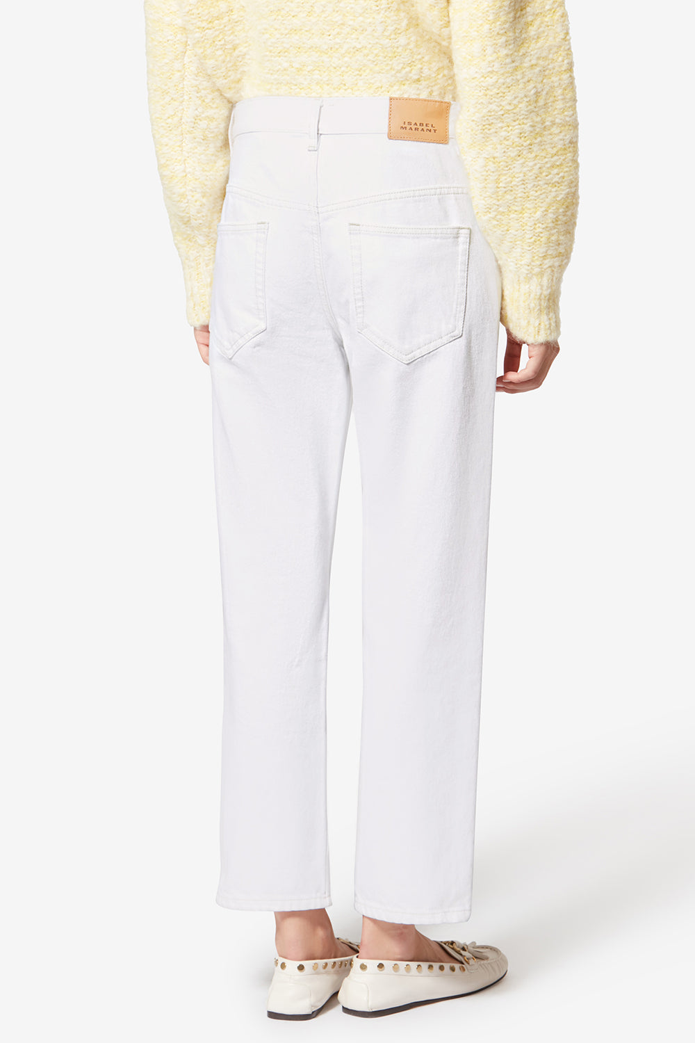 Dakota cotton pants - White - Woman - 5