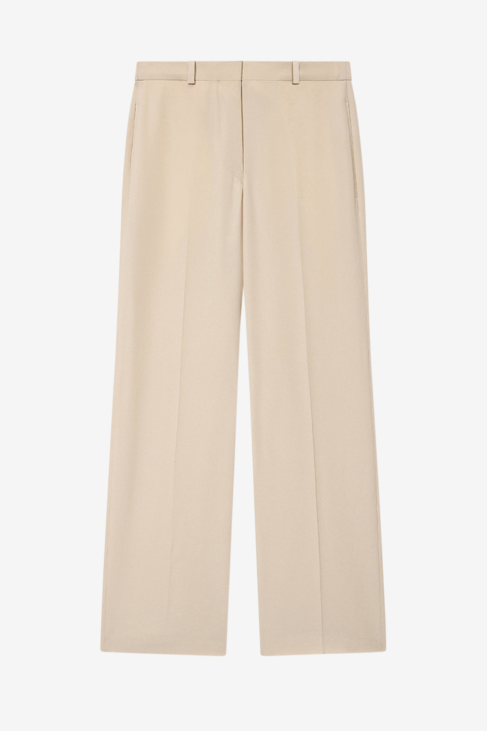 Pantalon de costume neonda en crêpe fluide - Écru - Woman - 1