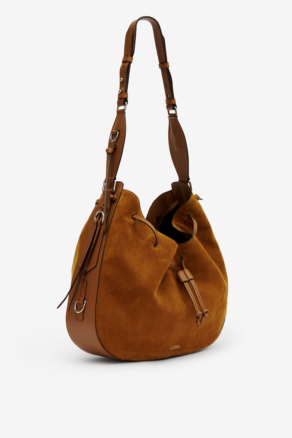 Bolton hobo leather shoulder bag - Cognac - Woman - 4