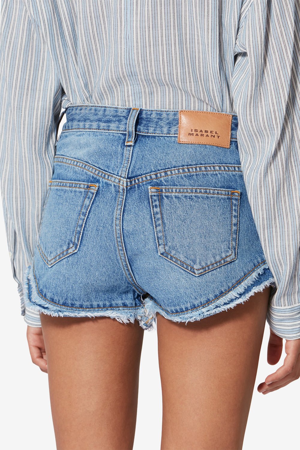 Short eneidala de denim - Azul claro - Woman - 5