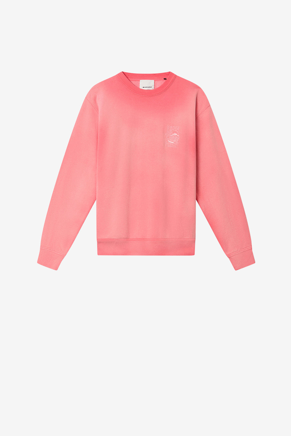 Baumwoll-sweatshirt mikoy mit logo - Rosa - Man - 1