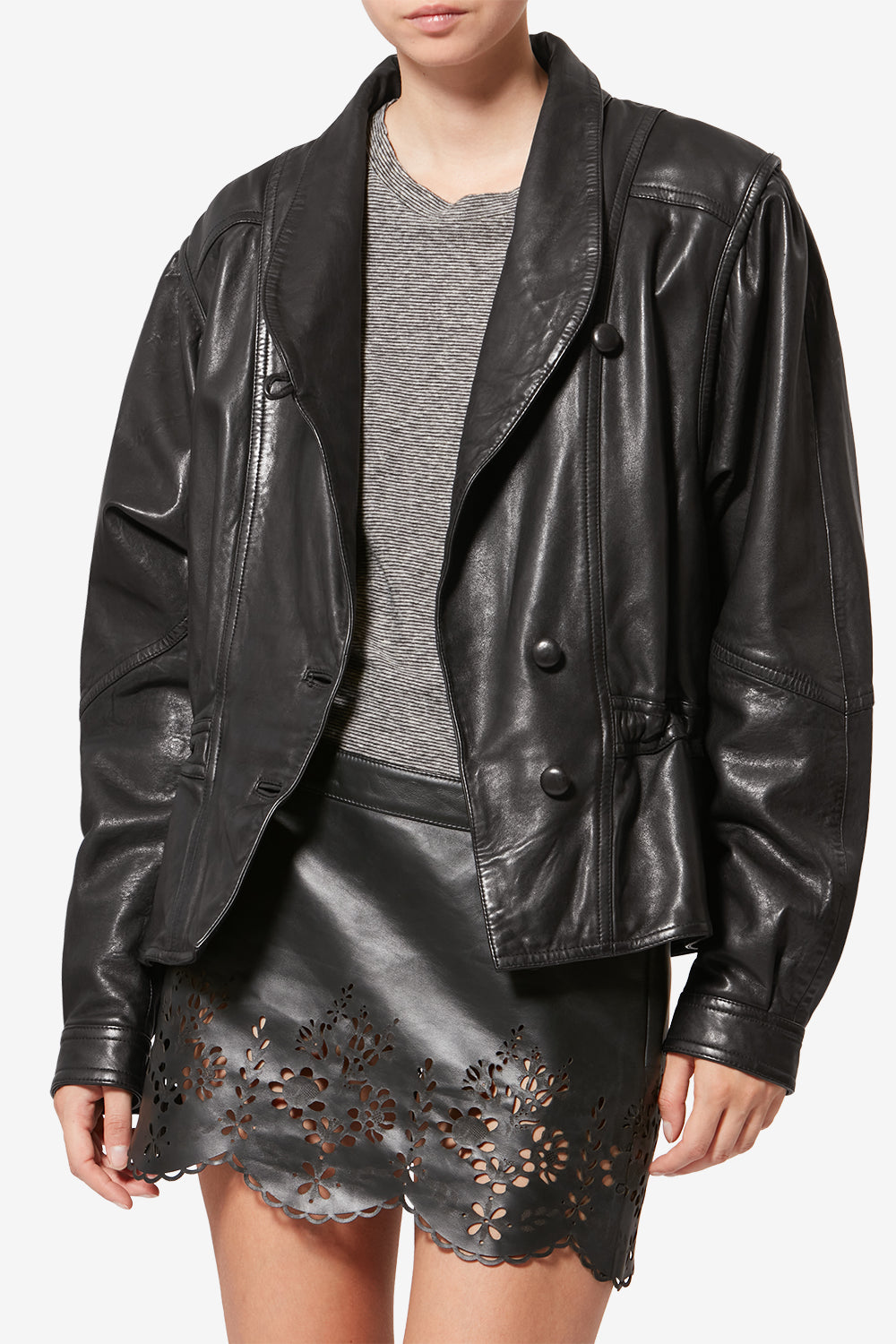 Tressy jacket - Black - Woman - 4