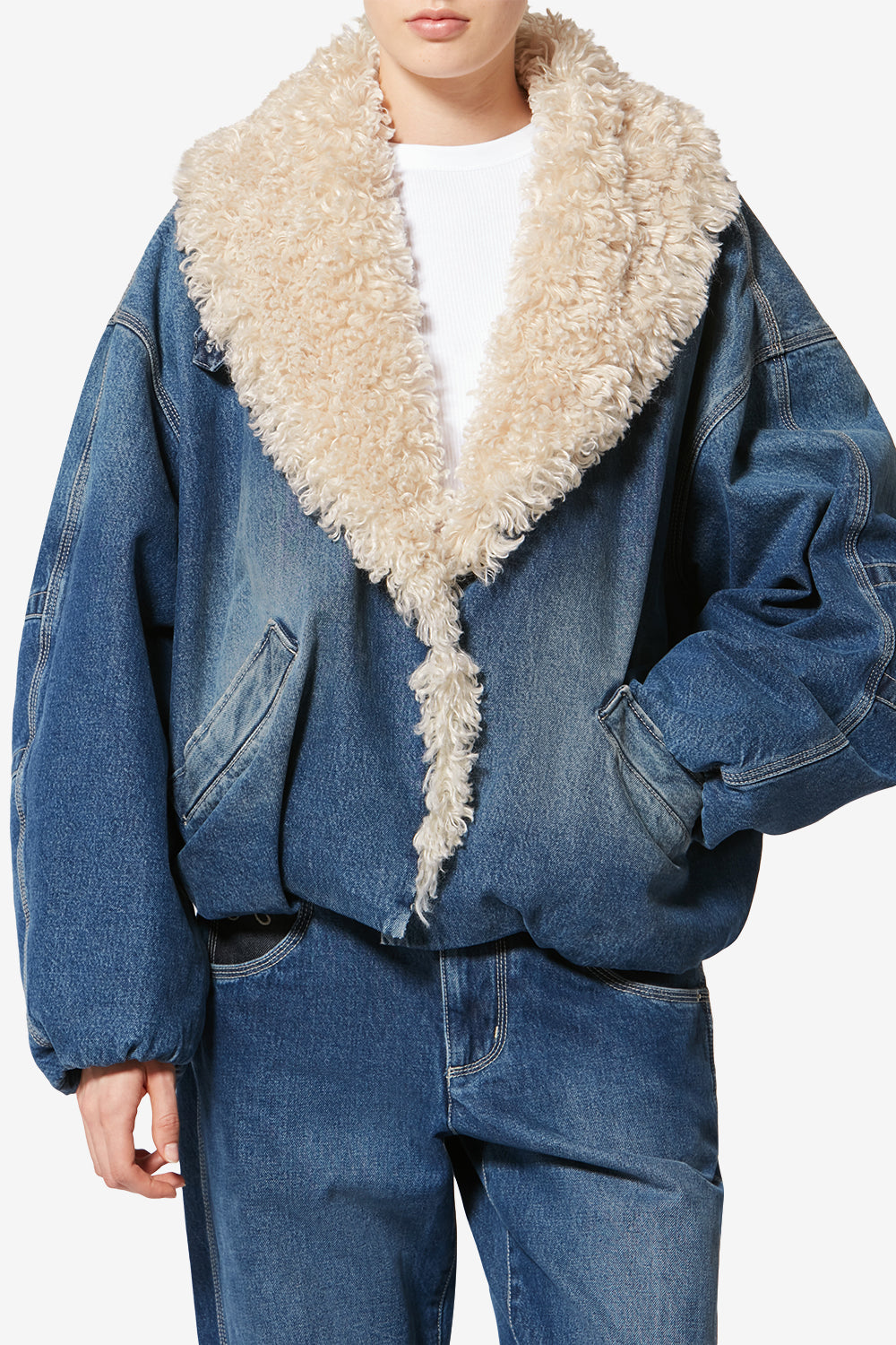 Charone denim jacket - Blue - Woman - 4