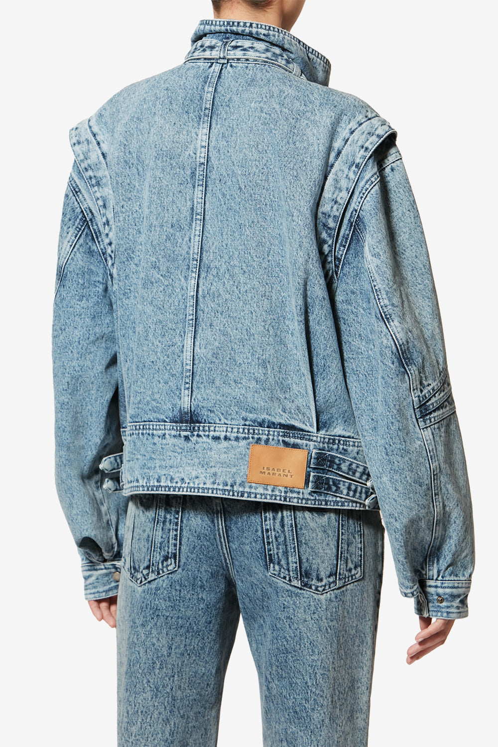Joseline denim jacket - Light blue - Woman - 5