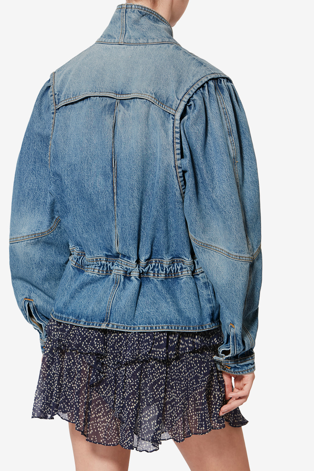 Dolie cotton jacket - Light blue - Woman - 5