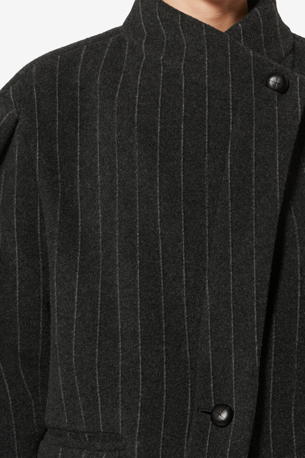 Jabadine wool jacket - Anthracite - Woman - 3