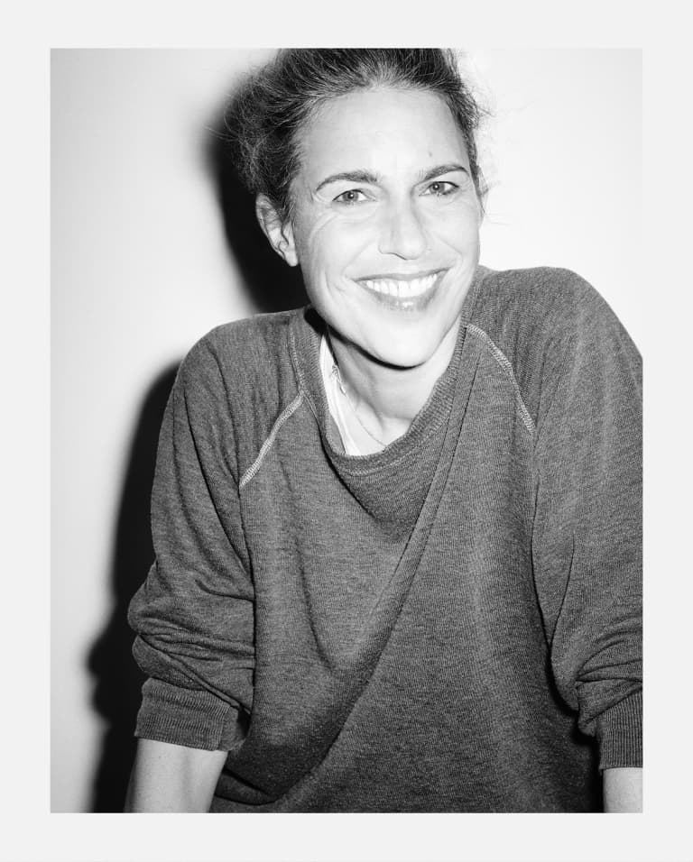 Portrait of Isabel Marant smiling