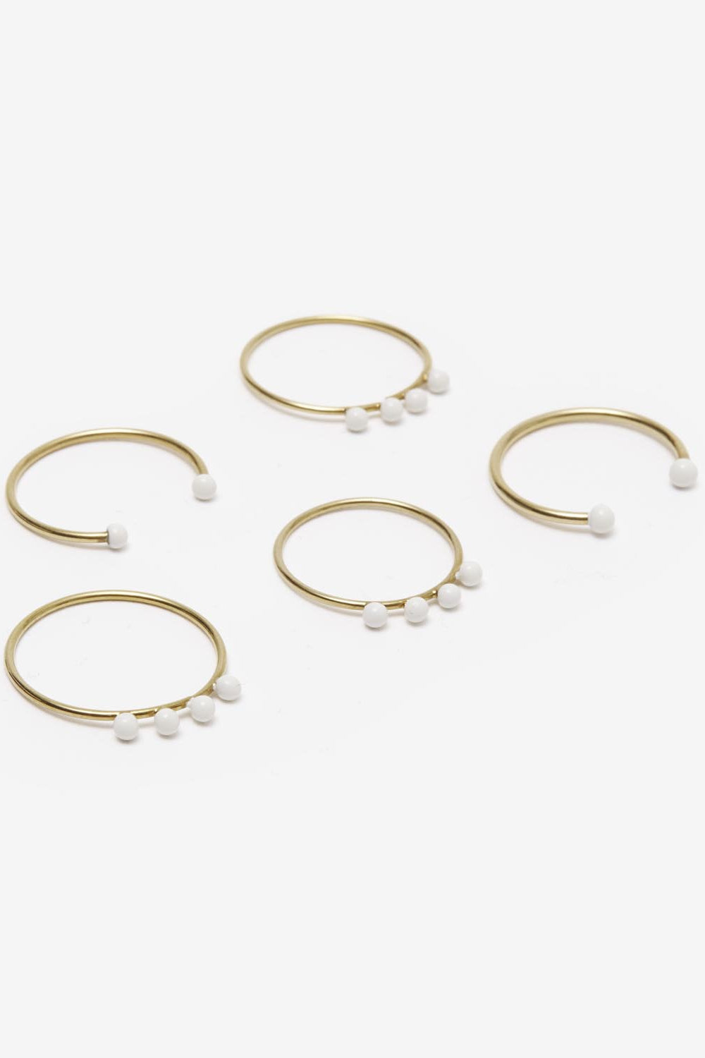 Ringe casablanca - Naturfarben - Woman - 3