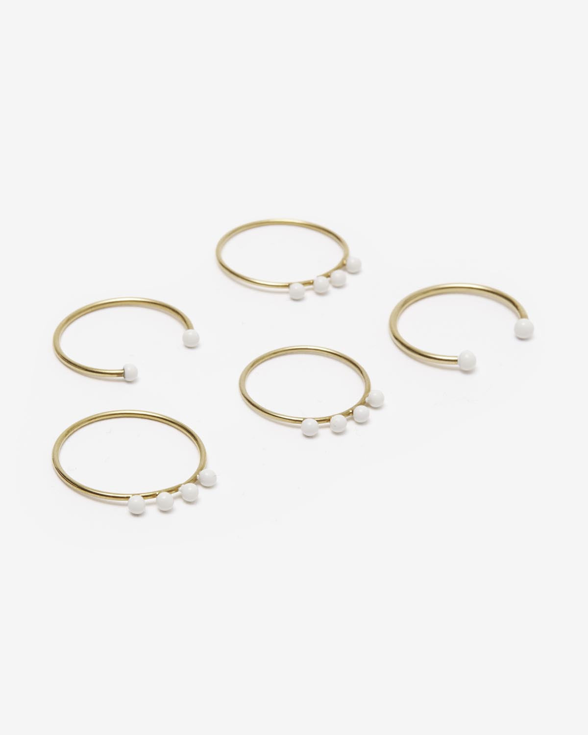 Ringe casablanca - Naturfarben - Woman - 3