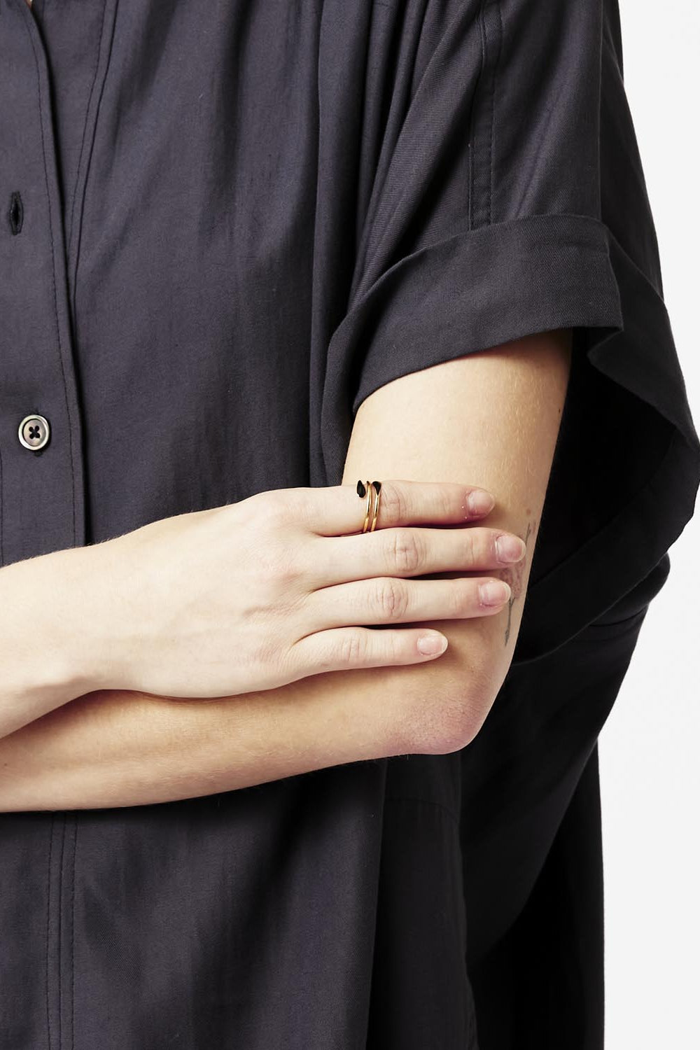 Spiralring casablanca - Schwarz - Woman - 2