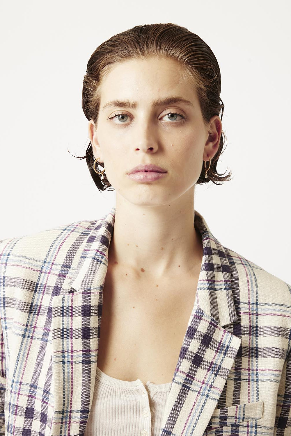 Kleine kreolen casablanca - Naturfarben - Woman - 2