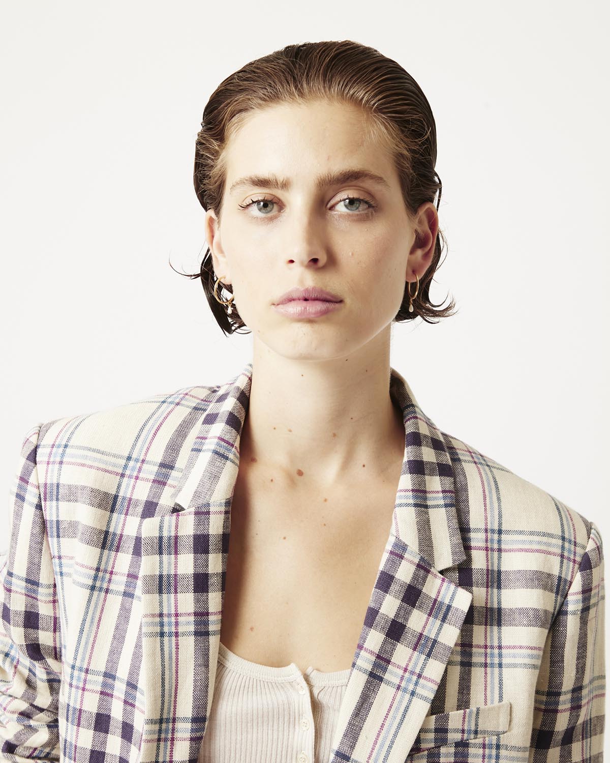 Kleine kreolen casablanca - Naturfarben - Woman - 2