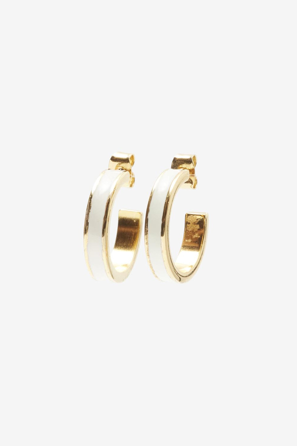 Kleine kreolen-ohrringe casablanca - Naturfarben - Woman - 1