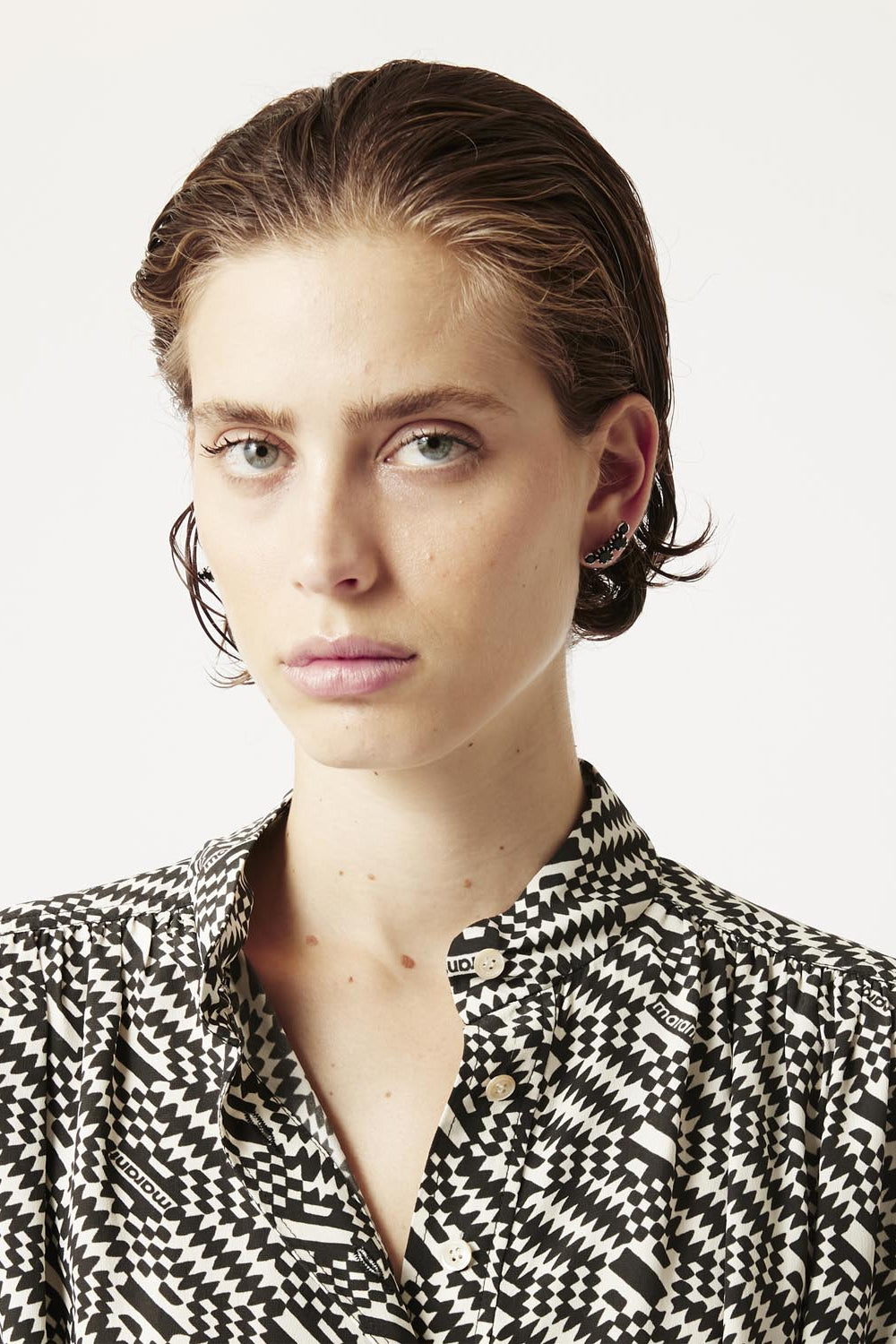 Ohrringe a wild shore - Black and silver - Woman - 2