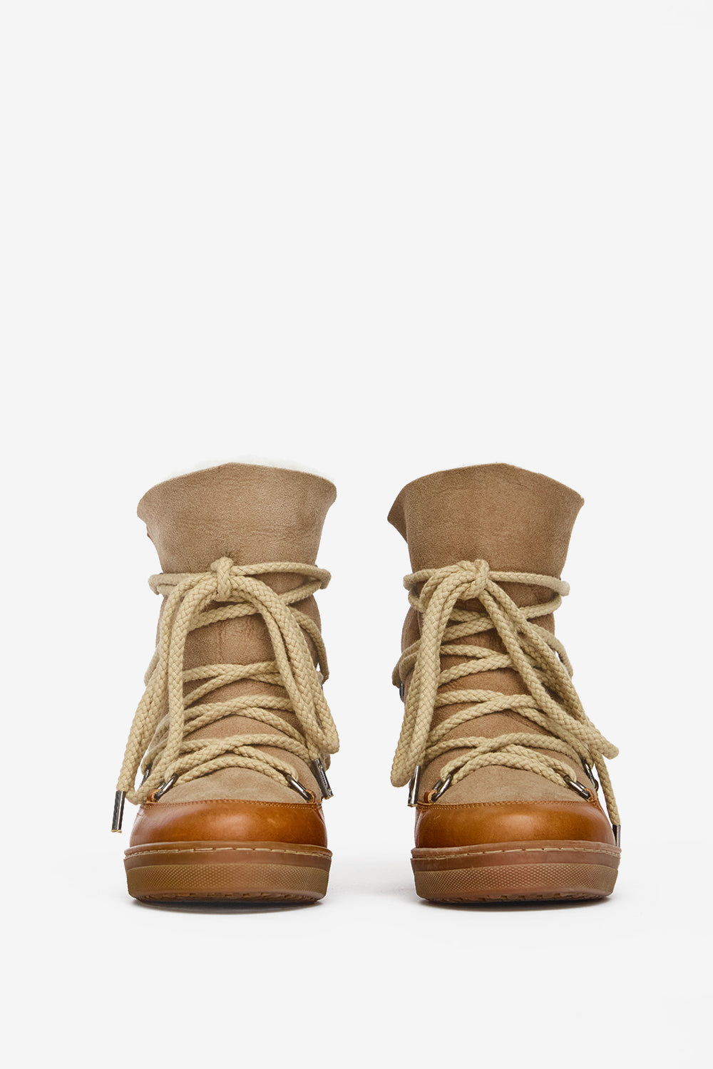 Botas de nieve forradas de borreguito nowles - Camel - Woman - 4