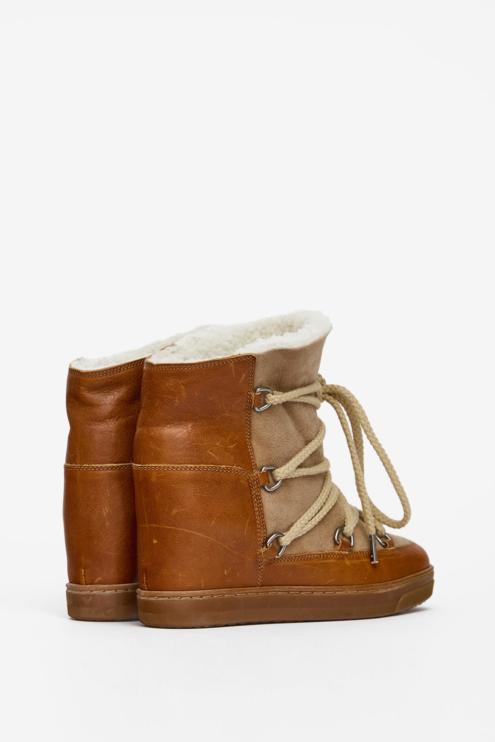 Botas de nieve forradas de borreguito nowles - Camel - Woman - 2