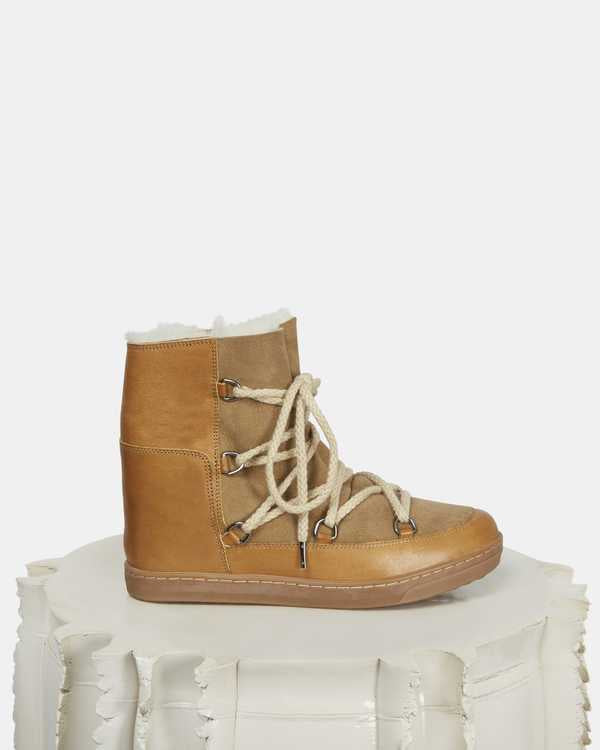 Botas de nieve nowles Woman Camel 2