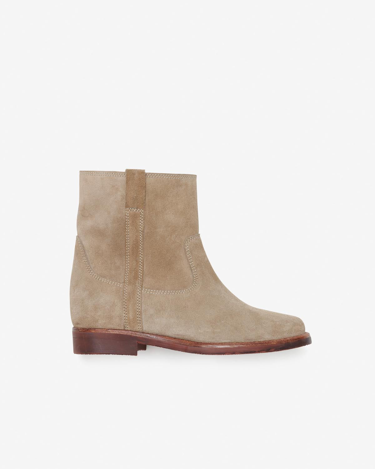 Susee stivaletti in pelle - Taupe - Woman - 1